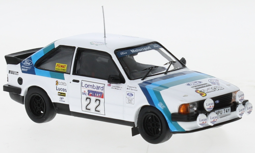 Ford Escort Mk.III RS 1600i No.22 RAC Rally 1983 Aitken-Walker/Morgan - 1:43